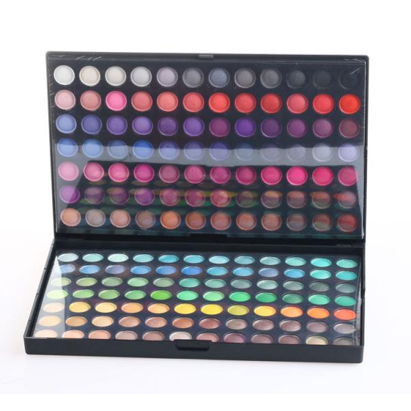 Ярусы палитры 2 теней для век штейна и Шиммер с минеральным материалом