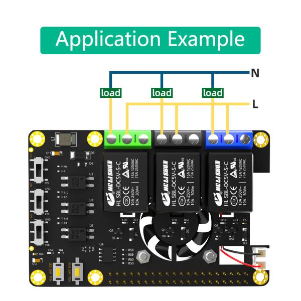 Модуль расширения RPi Карта расширения PCI Nvme для Raspberry Pi A+ 3A+ B+