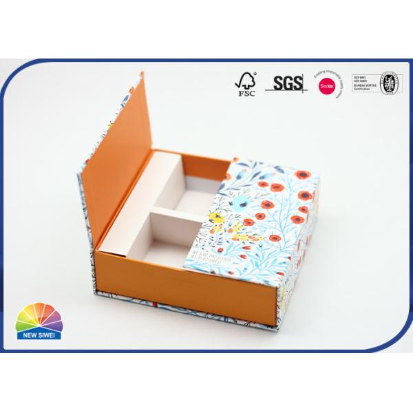 Подарочная коробка крышки французской формы дверей прикрепленная на петлях для эфирных масел мыл упаковывая Эко дружелюбное