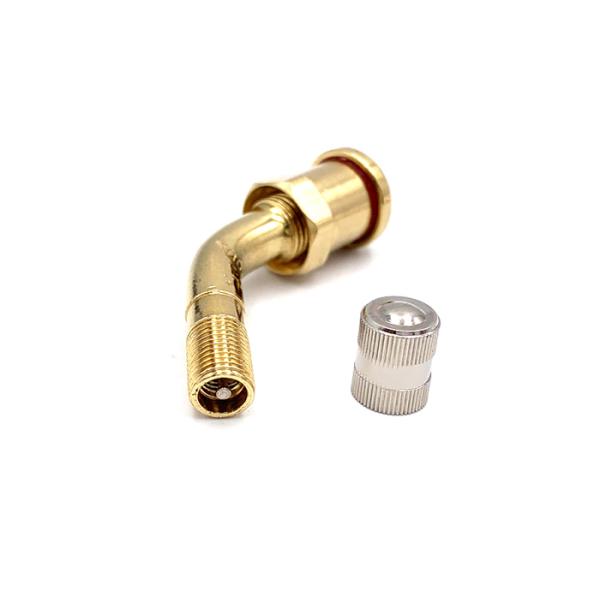 Brass Truck Tire Valve Stem V3.22.1 9.7mm Rim Hole Aluminum Wheel Rim