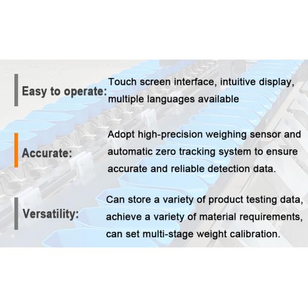 304 Stainless Steel Dynamic Weight Sorting Machine for Corn Raw Material