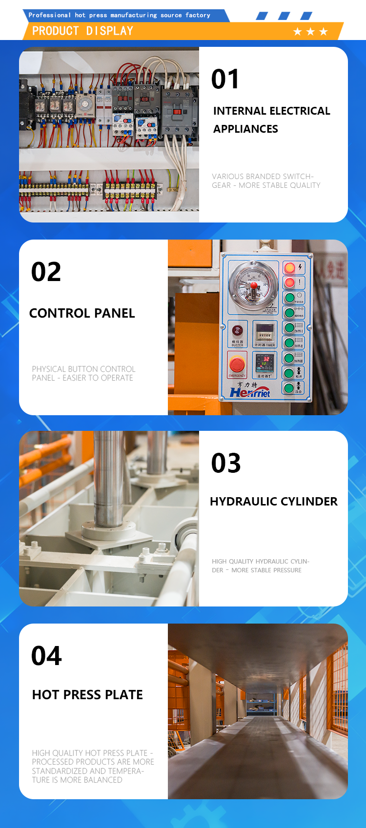 100 ton extended hot press machine for producing refrigerated compartment panels rock wool insulation panels