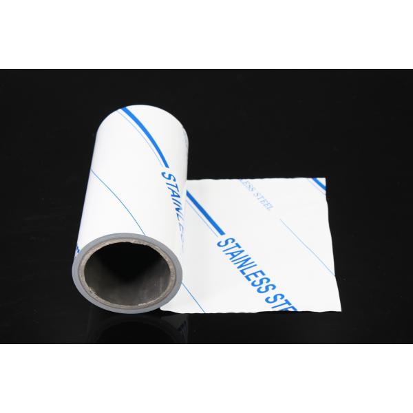Customized Logo Printing PE Stretch Film Length 25 - 1500m For Wooden Plate Protection