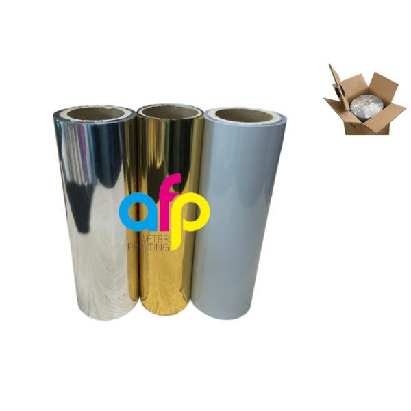 Color metalizado termal de la película de BOPP diverso 52 dinas del tratamiento doble de la corona