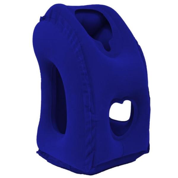 Ultralight Inflatable Travel Pillow , Inflatable Airplane Pillow For Neck Lumbar Support
