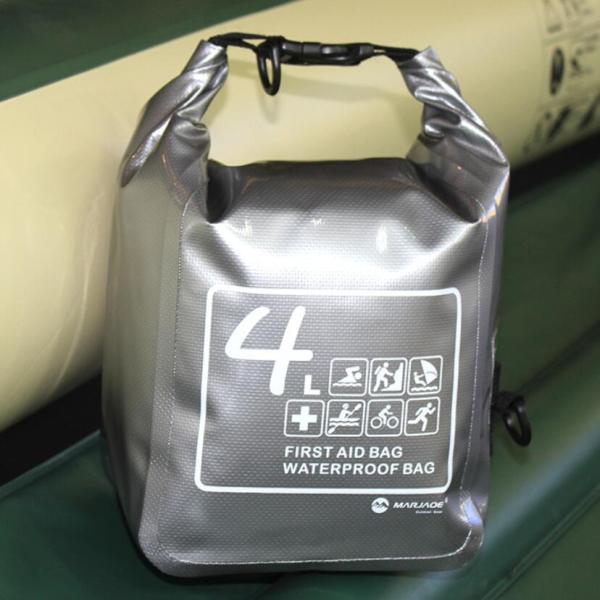 Silver 4 Liter Outdoor Waterproof Bag Customized Logo Accepted For Adult