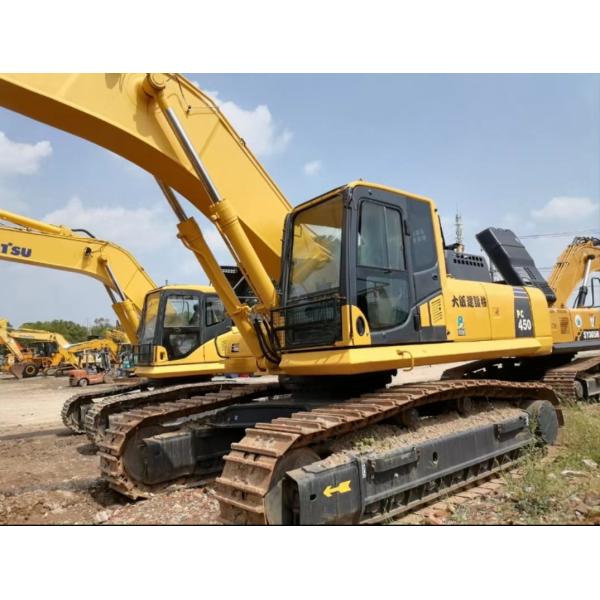 Japan 40 tons of second-hand hydraulic crawler excavator Komatsu pc450-7