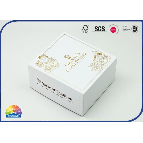 Подарочная коробка из картонной бумаги с крышкой для горячего тиснения Cutomize