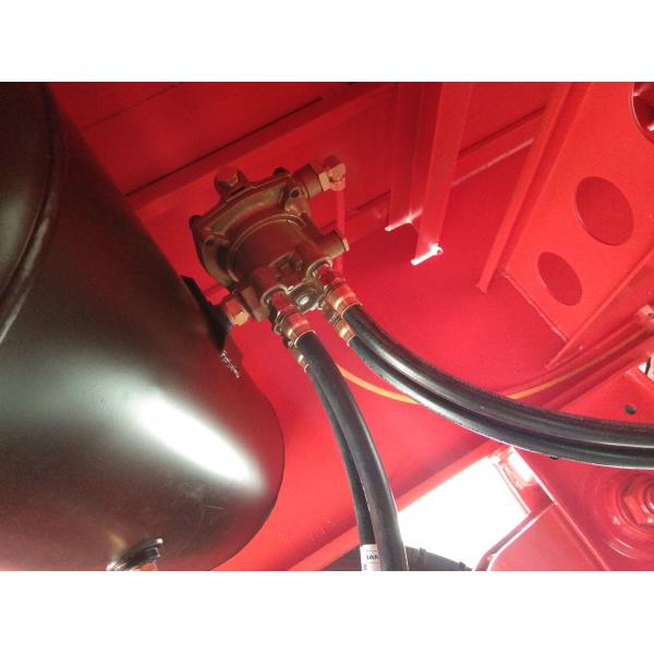 9.5 Meters 2 Axles Pipe Transport Trailer Commercial Semi Truck Type