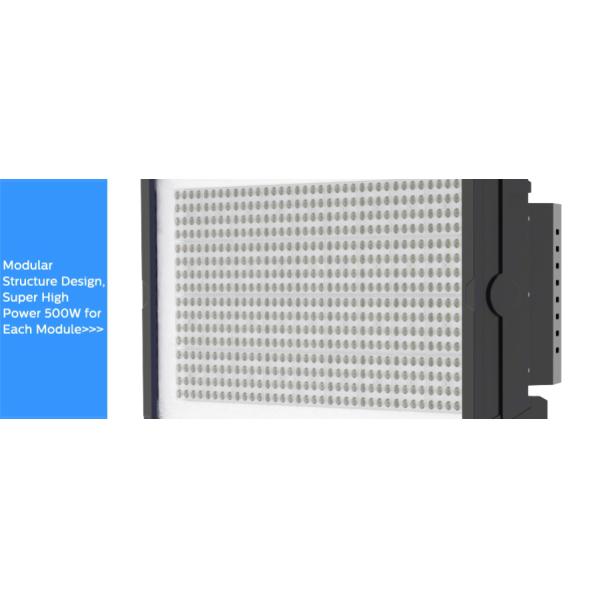 2000W LED Sports Ground Floodlights Waterproof 280,000lm LED Module 500W