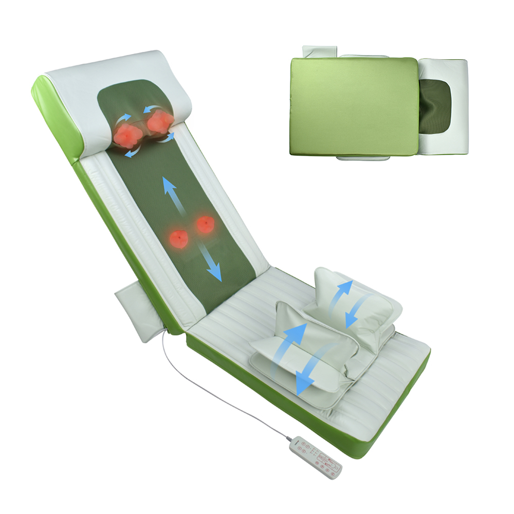 Leg Back Whole Body Massage Back Pain Relief Products Electric Beat Manual Soft Mat Massager