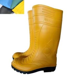 Easy Dry Steel Toe Rainboots Mens Work Rain Boots For Spring Summer