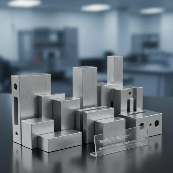 High Wear Resistance Mold Tool Steel with Density 7.7-8.0 G/cm³ and Grades S136/1.2083/420/SUS420J2/4CR13/40CR14 for Mold Fabrication
