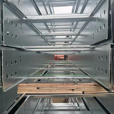 3m-6m Hot Dip Galvanised Cable Tray For Optimal Cable Protection And Ventilation Or Perforation Groove