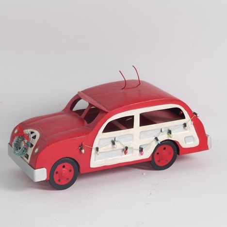 Металлические рождественские украшения Внутренние Внешние, Автомобиль, Рождественская елка, Снежинка