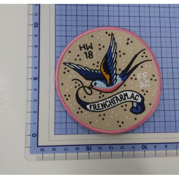 Panton Color Heat Cut Border Iron On Embroidery Patch