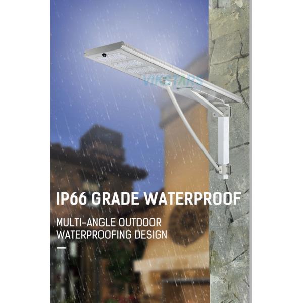 батарея 120deg IP65 лампы уличных светов СИД индукции 160lm/w солнечная