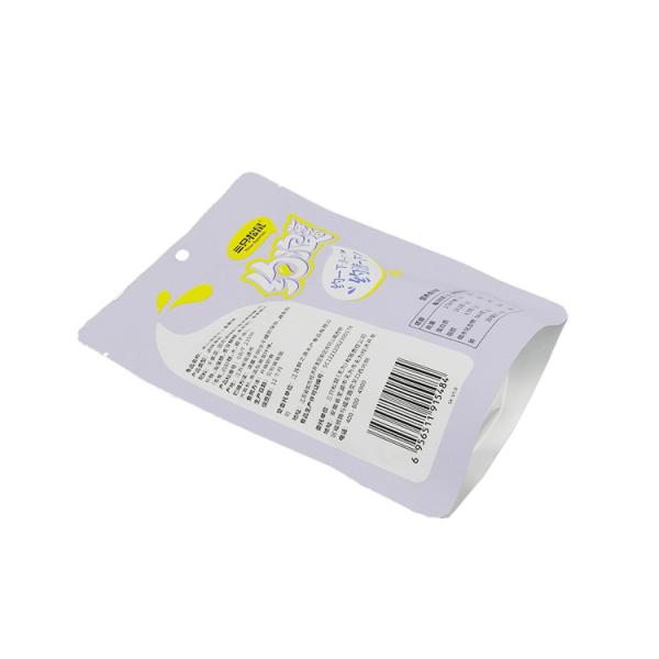 Custom Logo Colorful PE Snack Food Packaging Bags Stand Up Aluminum Foil Bag