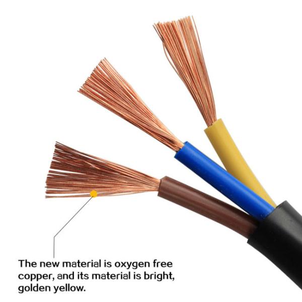 ² медных проволок 3×1mm крышки на открытом воздухе ядра аксессуаров 3 света бассейна СИД резиновое