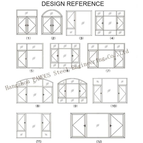 Вертикальный сползая шторм Windows 1.2mm алюминиевый, ужесточатая орденская лента Windows 3mm стеклянная