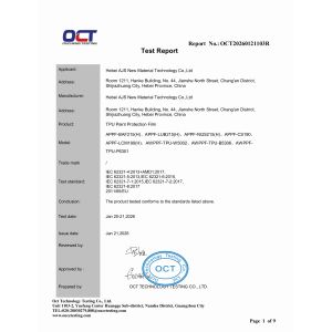 Hebei AJS New Material Technology Co., Ltd. Certifications