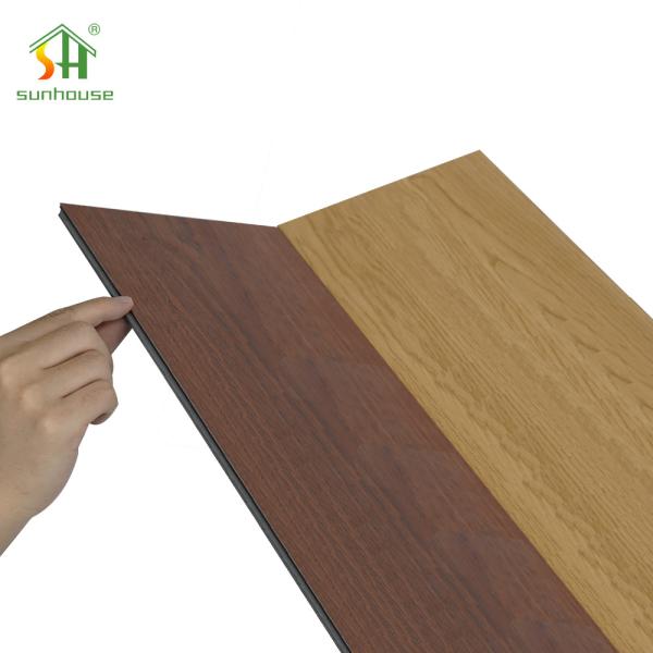 Waterproof SPC Click Flooring Plank for Interior Exterior Decoration Use