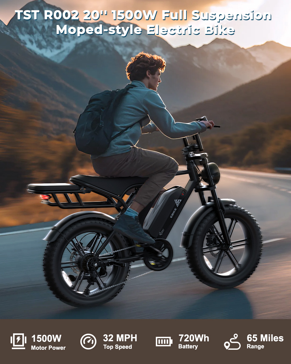 Yeestep V20 V8 Original Factory OEM ODM 15Ah 20Ah Lithium Battery E Bike 48V 750W 1000W 500W Electric Bike