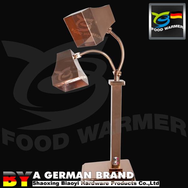 Грелка еды столешницы причудливая светлая, ультракрасная структура ламп жары гре