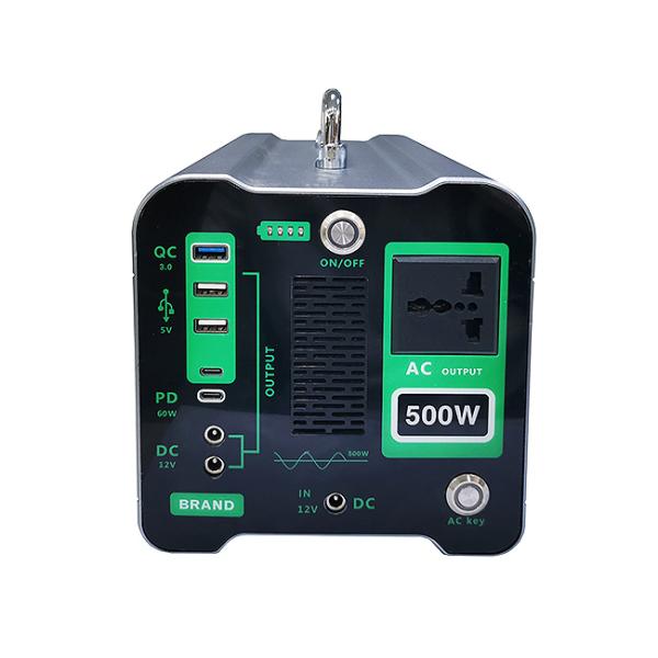 500W Travel Portable Power Plant Emergency Battery Stable Lightweight