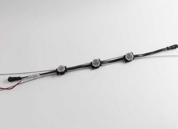Permanent Holiday Lights Led Aluminum Track Lighting 40mm DC24V SMD3535 120° Viewing Angle