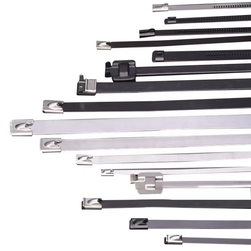 304 Ball Lock Stainless Steel Zip Ties 5.6*150mm High Durability