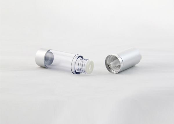 O tampão de alumínio cilíndrico da garrafa 80ml 200ml da bomba da composição geou a cor feita sob encomenda