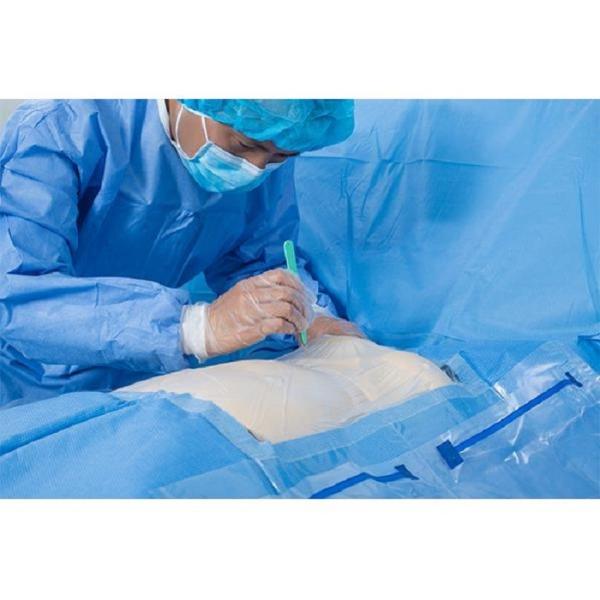 Blue Disposable Surgical Packs Cardiovascular Sterile Surgical Kit OEM Accepted