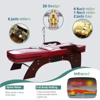 Fabricant Massageur à rouleaux de jade chiropratique en forme de S Massageur thermique électrique de la colonne vertébrale