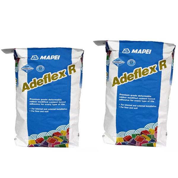 упаковка бумажных мешков 20kg 25kg Multiwall Kraft керамическая кафельная слипчивая