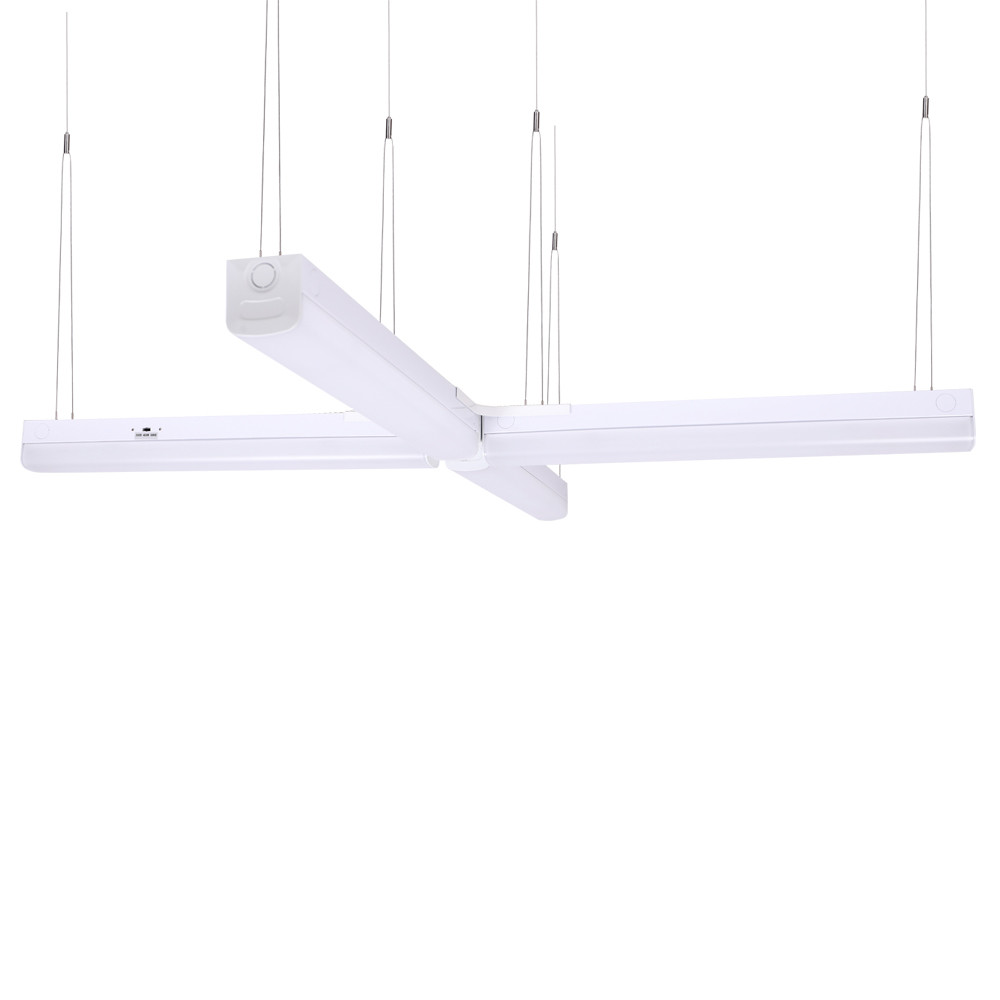50000 Hours Lifespan Linear Strip Lighting 2ft 4ft 8ft LED Batten Tube Light Fixture