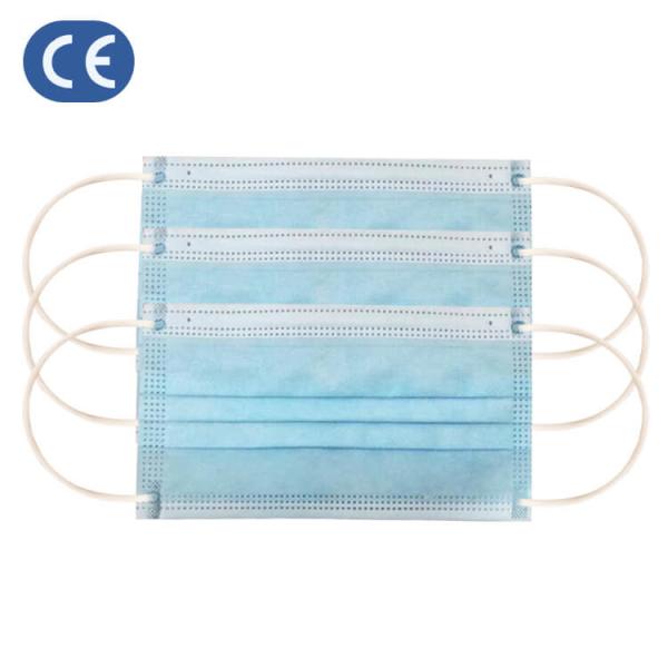 Personal Care Disposable Medical Mask With Freely Adjustable Nose Clip