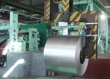 Chromated 610mm CID SGCC Standarts Hot Dip Galvanized Steel Strip With Regular Spangle