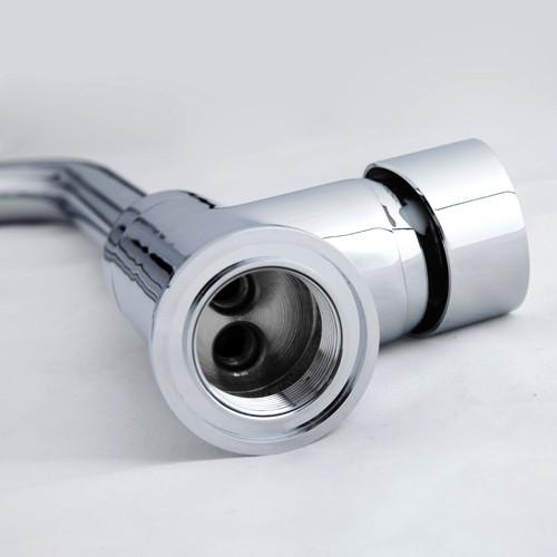 Stainless Steel Single Holes Wall Mount Bathroom Basin Faucet Kitchen Mixer Taps