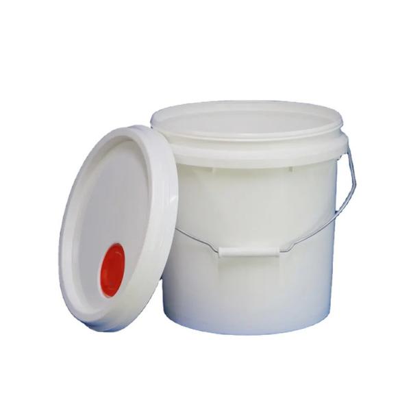 Stackable Lightweight Industrial Plastic Engine Oil Bucket With Integrated Handle