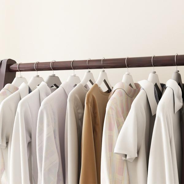 FSC Wood Coat Rack Hanger Stand And Shelf Stand Alone