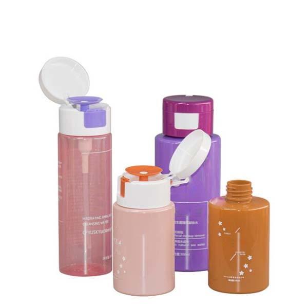 150 ml 200 ml 300 ml frasco de maquilhagem cosmético frasco de plástico PET PP Cuidados Pessoais