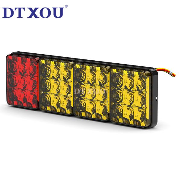 24V Truck Tail Light Submersible Light with Stop/Turn/Tail Function and Long Lifespan