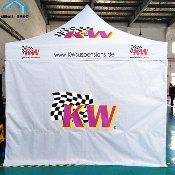 Pop Up Folding Party Tent Exterior Print Logo Oxford Fabric Cover