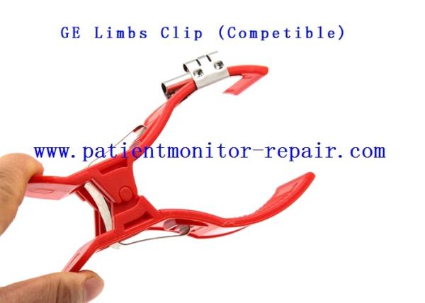 Matériel médical compatible de moniteur patient de réparation de pièces de GE d'agrafe rouge de membres