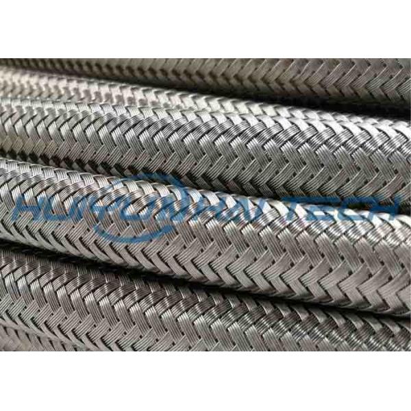 8mm 304 Stainless Steel Wire Sleeve For Metal Cable Conduction / Production
