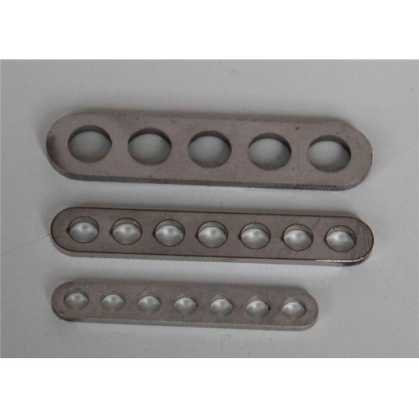 OEM Square Galvanized Stainless Steel Stamped Parts Black Color ISO9001 Standard