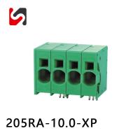 205RA-10.0 10.0 mm de hauteur de la bande de terminaison Phoenix 3 voies électrique de bloc de connecteur de PCB