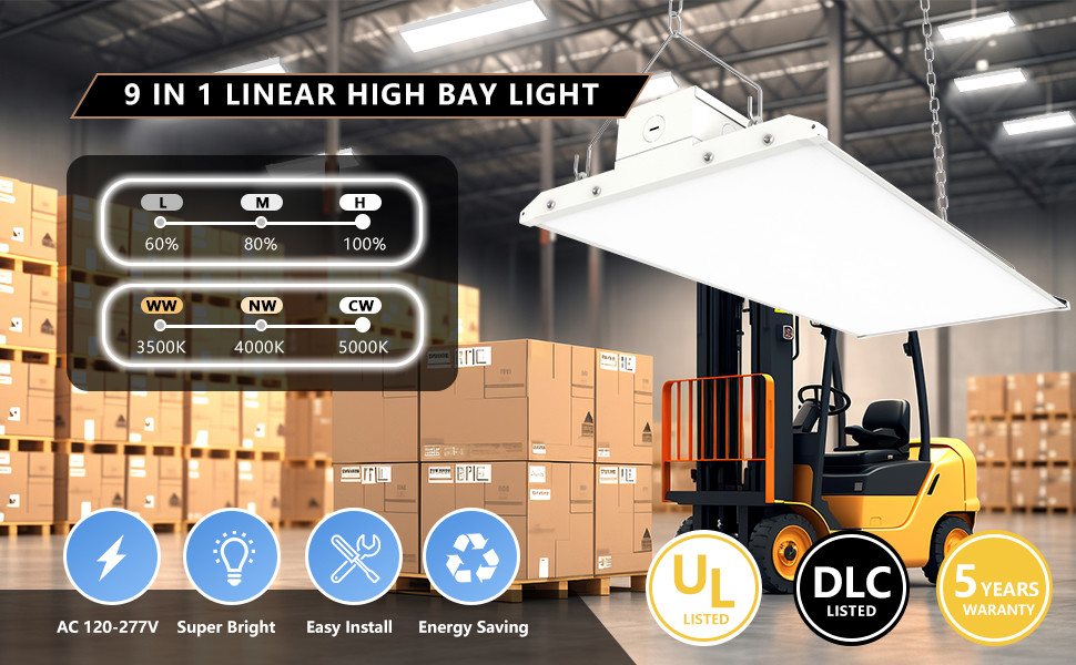Премиум светодиодный линейный фонарь 150Lm/W 225W Снижаемые светодиодные туннельные огни