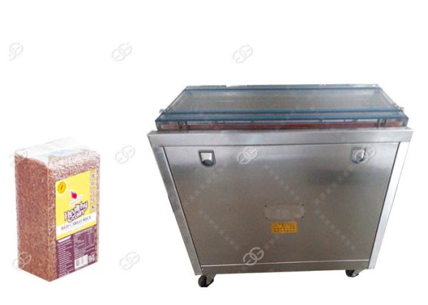Semi Automatic Rice Vacuum Packing Machine / Grain Vacuum Packer 1.5kw Power